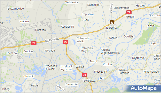 mapa Pobiednik Mały, Pobiednik Mały na mapie Targeo