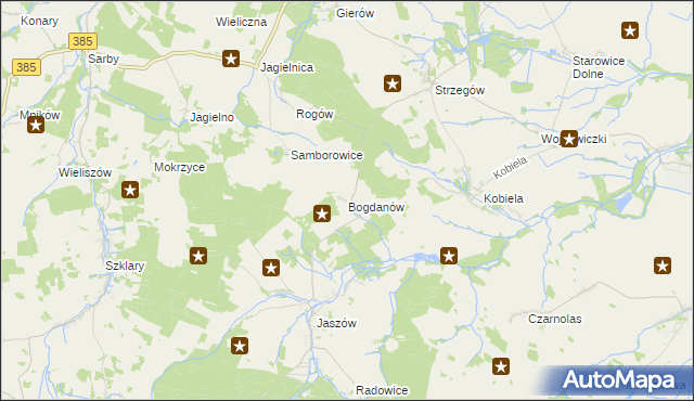 mapa Bogdanów gmina Grodków, Bogdanów gmina Grodków na mapie Targeo
