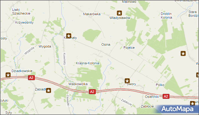 mapa Cełujki, Cełujki na mapie Targeo