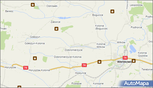 mapa Peresołowice, Peresołowice na mapie Targeo