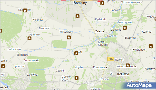 mapa Przanówka, Przanówka na mapie Targeo