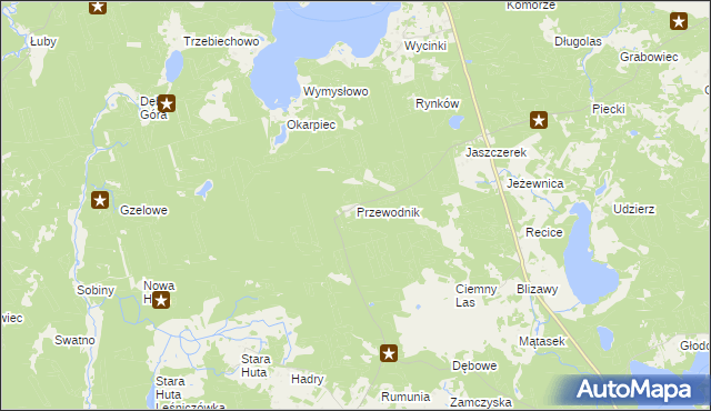 mapa Przewodnik, Przewodnik na mapie Targeo