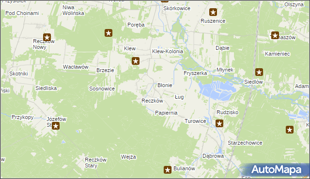 mapa Sulborowice, Sulborowice na mapie Targeo