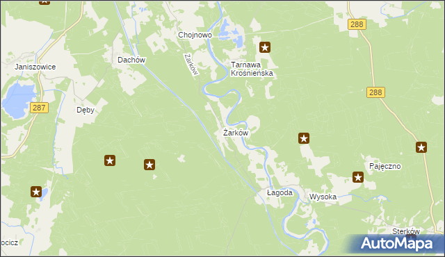 mapa Żarków, Żarków na mapie Targeo