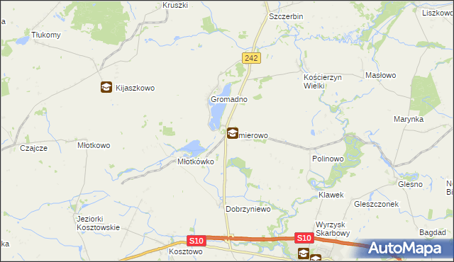 mapa Falmierowo, Falmierowo na mapie Targeo