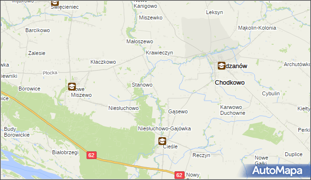 mapa Osmolinek, Osmolinek na mapie Targeo