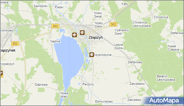 mapa Przyprostynia, Przyprostynia na mapie Targeo