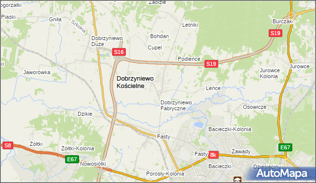 mapa Nowe Aleksandrowo, Nowe Aleksandrowo na mapie Targeo