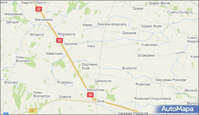 mapa Dobrska-Kolonia, Dobrska-Kolonia na mapie Targeo