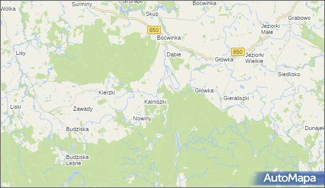 mapa Koniszki, Koniszki na mapie Targeo