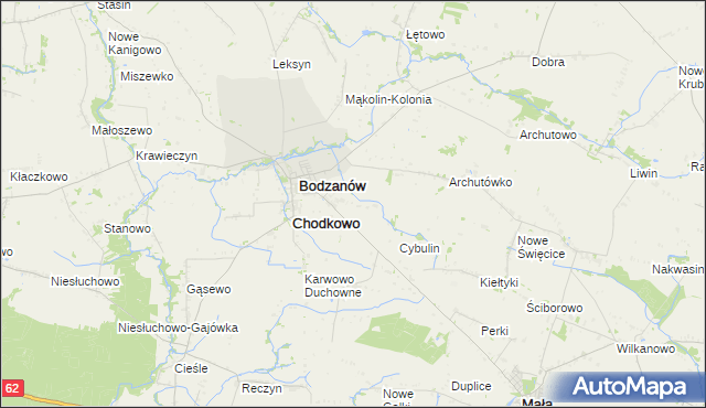 mapa Parkoczewo, Parkoczewo na mapie Targeo