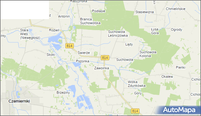 mapa Kuraszew, Kuraszew na mapie Targeo