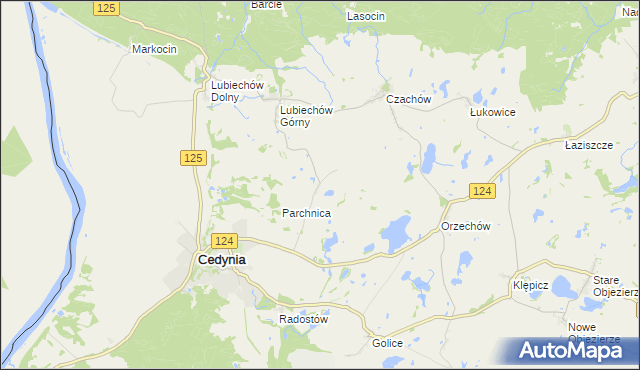 mapa Niesułów, Niesułów na mapie Targeo