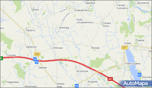 mapa Grodziszczko, Grodziszczko na mapie Targeo