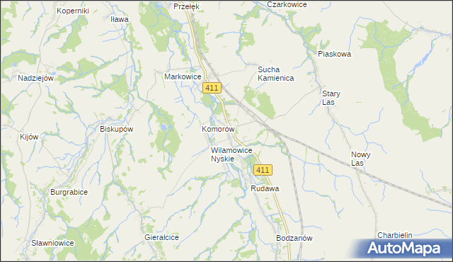 mapa Nowy Świętów, Nowy Świętów na mapie Targeo