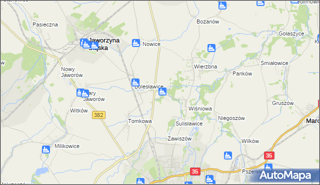 mapa Bagieniec, Bagieniec na mapie Targeo