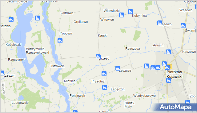 mapa Brześć, Brześć na mapie Targeo