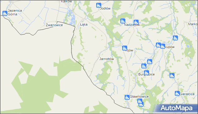 mapa Jarnołtów gmina Otmuchów, Jarnołtów gmina Otmuchów na mapie Targeo