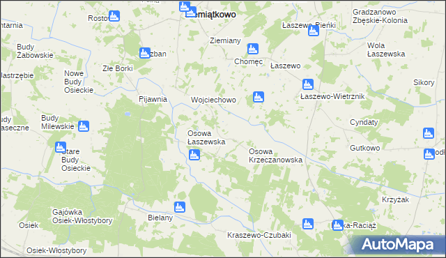 mapa Julianowo gmina Siemiątkowo, Julianowo gmina Siemiątkowo na mapie Targeo