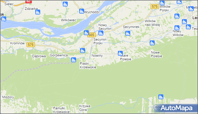 mapa Krubiczew, Krubiczew na mapie Targeo