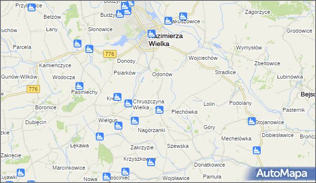 mapa Łyczaków, Łyczaków na mapie Targeo
