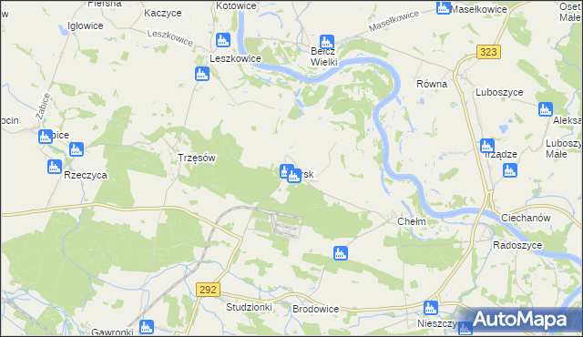 mapa Orsk, Orsk na mapie Targeo