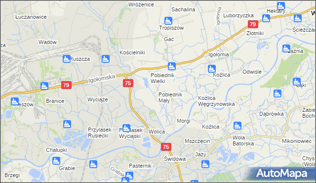 mapa Pobiednik Mały, Pobiednik Mały na mapie Targeo