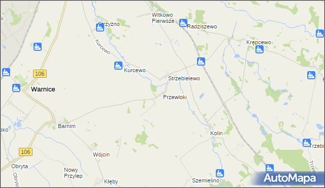 mapa Przewłoki, Przewłoki na mapie Targeo