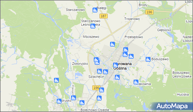 mapa Raduszyn, Raduszyn na mapie Targeo