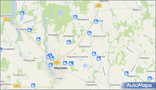 mapa Stodólska, Stodólska na mapie Targeo