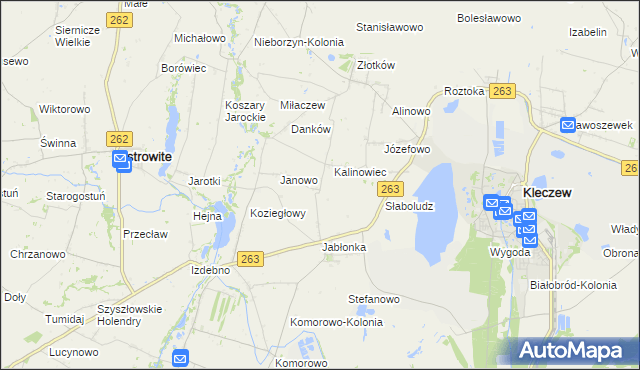 mapa Danków A, Danków A na mapie Targeo