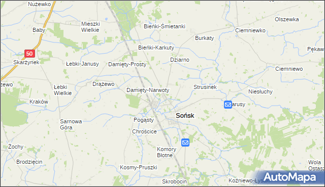 mapa Gołotczyzna, Gołotczyzna na mapie Targeo
