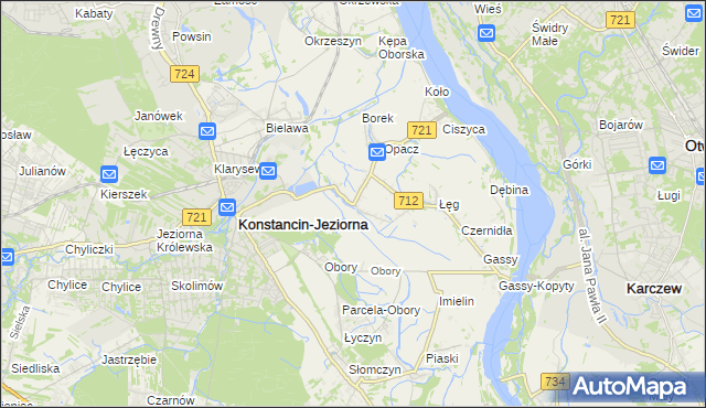 mapa Habdzin, Habdzin na mapie Targeo