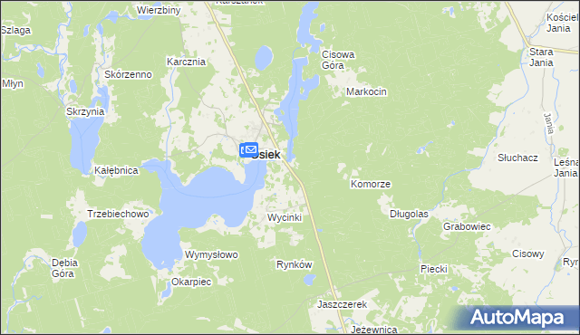 mapa Jaszczerz, Jaszczerz na mapie Targeo