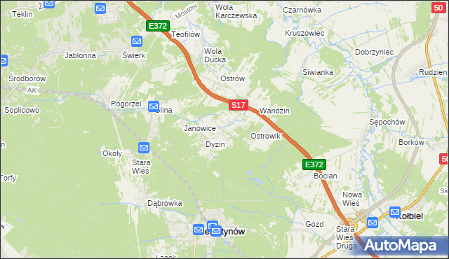 mapa Jatne, Jatne na mapie Targeo