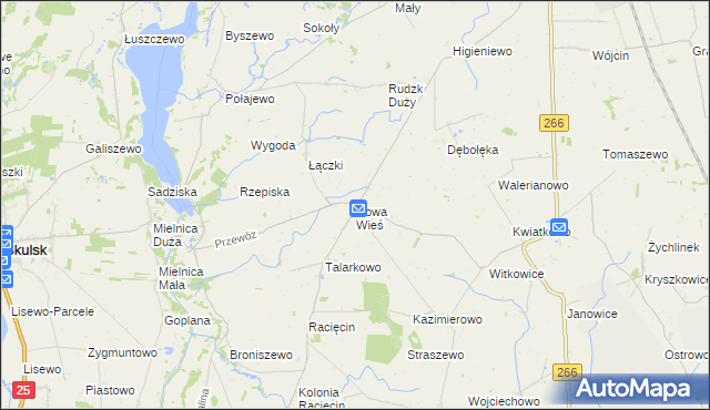 mapa Nowa Wieś gmina Piotrków Kujawski, Nowa Wieś gmina Piotrków Kujawski na mapie Targeo