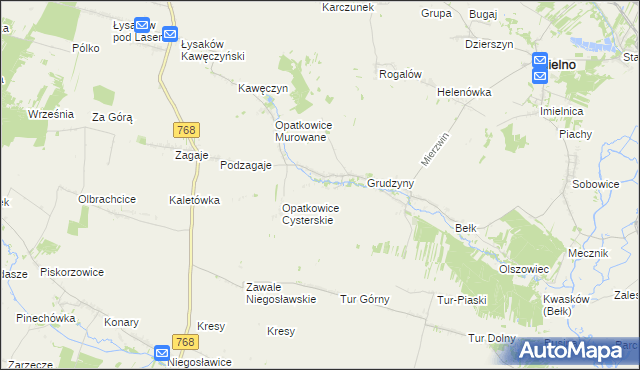 mapa Opatkowice Pojałowskie, Opatkowice Pojałowskie na mapie Targeo