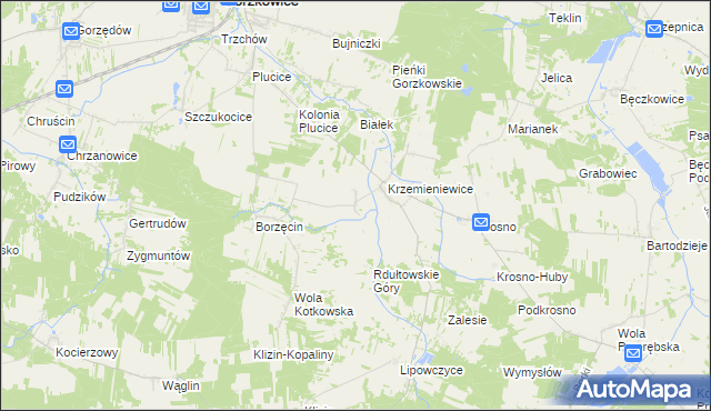mapa Rdułtowice, Rdułtowice na mapie Targeo
