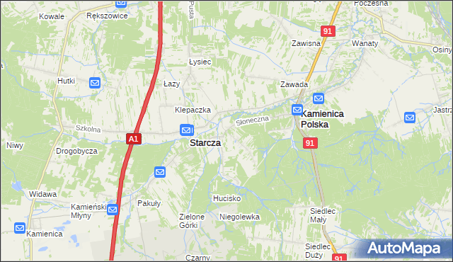 mapa Rudnik Wielki, Rudnik Wielki na mapie Targeo