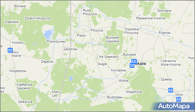 mapa Rytlów, Rytlów na mapie Targeo