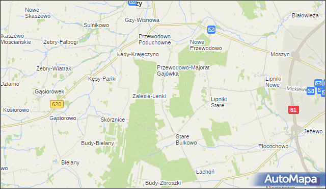 mapa Sisice, Sisice na mapie Targeo