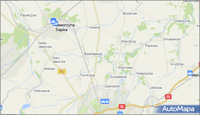 mapa Bagieniec, Bagieniec na mapie Targeo