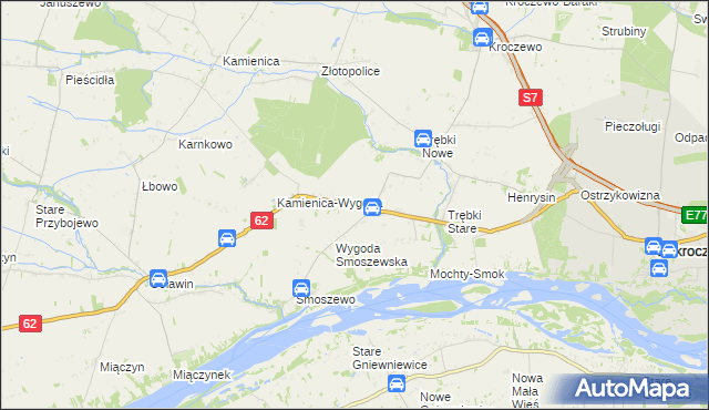 mapa Emolinek, Emolinek na mapie Targeo