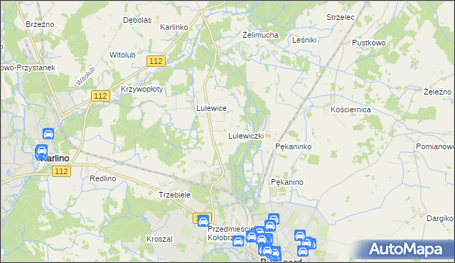 mapa Lulewiczki, Lulewiczki na mapie Targeo