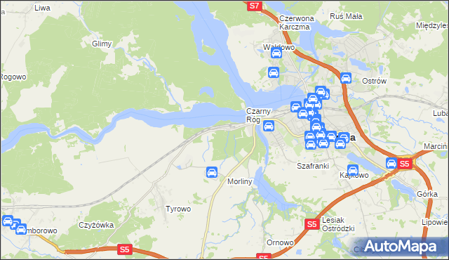 mapa Przylądek, Przylądek na mapie Targeo