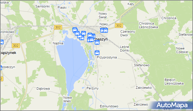 mapa Przyprostynia, Przyprostynia na mapie Targeo
