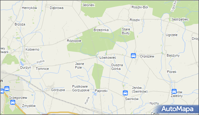 mapa Sędziszew, Sędziszew na mapie Targeo