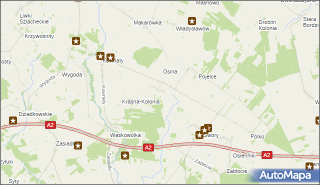 mapa Cełujki, Cełujki na mapie Targeo