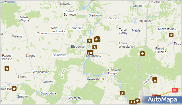 mapa Goławice Pierwsze, Goławice Pierwsze na mapie Targeo