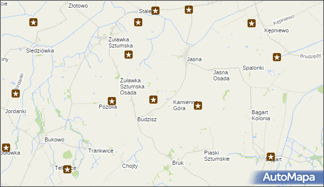 mapa Lisi Las, Lisi Las na mapie Targeo